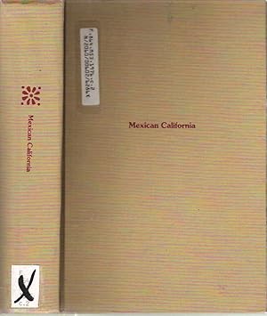 Seller image for Mexican California : An Original Anthology for sale by Mike's Library LLC