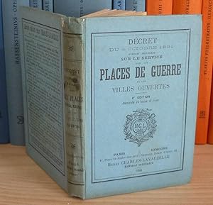 Imagen del vendedor de Dcret du 4 octobre 1891 sur le service dans les places de guerre et les villes ouvertes, 8e dition, Paris-Limoges, Henri Charles Lavauzelle, 1896. a la venta por Mesnard - Comptoir du Livre Ancien