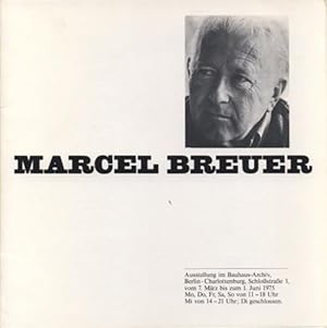 Bild des Verkufers fr Marcel Breuer zum Verkauf von studio montespecchio