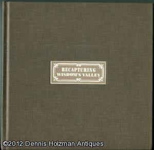 Seller image for Recapturing Wisdom's Valley: The Watervliet Shaker Heritage, 1775-1975 for sale by Dennis Holzman Antiques