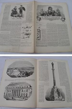 Seller image for EL MUSEO UNIVERSAL. 15 julio 1857. Nm.13, ao I. for sale by Librera Maestro Gozalbo