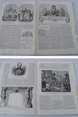 EL MUSEO UNIVERSAL. 28 diciembre 1862. Núm.52, año VI.