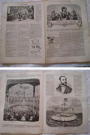 Seller image for EL MUSEO UNIVERSAL. 21 abril 1867. Nm.16, ao XI. for sale by Librera Maestro Gozalbo