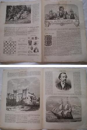 Seller image for EL MUSEO UNIVERSAL. 3 marzo 1867. Nm.9, ao XI. for sale by Librera Maestro Gozalbo