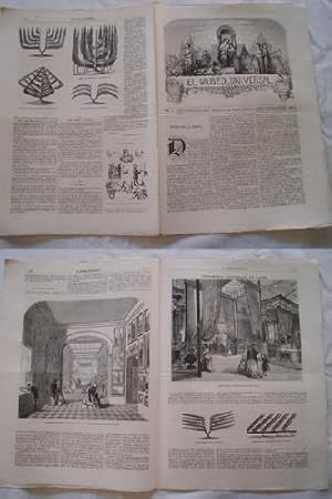 Seller image for EL MUSEO UNIVERSAL. 24 agosto 1867. Nm.34, ao XI. for sale by Librera Maestro Gozalbo