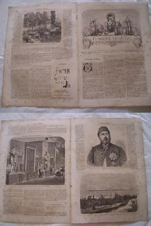 Seller image for EL MUSEO UNIVERSAL. 7 setiembre 1867. Nm.36, ao XI. for sale by Librera Maestro Gozalbo