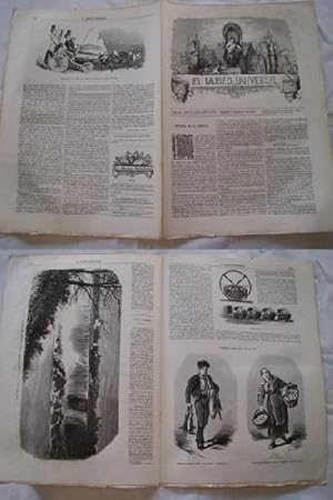 EL MUSEO UNIVERSAL. 19 mayo 1861. Núm.20, año V.