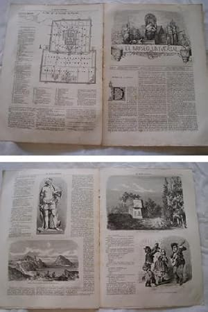 Seller image for EL MUSEO UNIVERSAL. 13 enero 1864. Nm.2, ao V. for sale by Librera Maestro Gozalbo