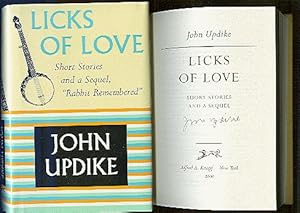 Seller image for LICKS OF LOVE : Short Stories and a Sequel, Rabbit Remembered for sale by ODDS & ENDS BOOKS