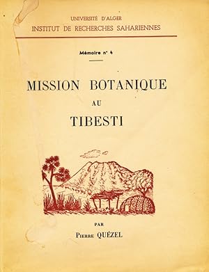 Mission botanique au Tibesti.