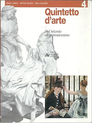 Seller image for QUINTETTO D'ARTE DAL SEICENTO ALL'IMPRESSIONISMO - 5RISTAMPA for sale by Libreria Rita Vittadello
