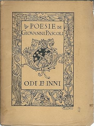 Immagine del venditore per POESIE DI GIOVANNI PASCOLI - ODI E INNI 1866-1911 4° EDIZIONE venduto da Libreria Rita Vittadello
