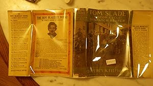 Bild des Verkufers fr Tom Slade, Motor Cycle Dispatch Bearer By Fitzhugh, Percy Keese, Series #7, With RARE VINTAGE COLOR DustJacket of Men in Military Brown Uniforms By Underwood & Underwood, NY. , Hats & Duty Around the MotorBikes, Published with the Approval of the Boy Sc zum Verkauf von Bluff Park Rare Books