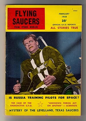 Bild des Verkufers fr Flying Saucers From Other Worlds / February, 1958, issue #28 / Gray Barker, Ray Palmer zum Verkauf von Singularity Rare & Fine