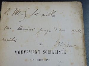 Le mouvement socialiste en Europe, les hommes et les idées