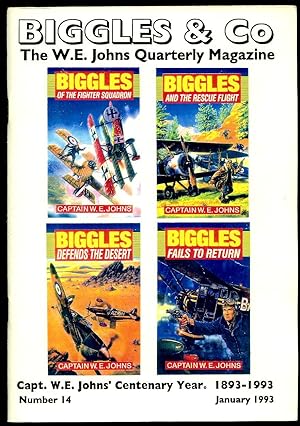 Image du vendeur pour Biggles & Co.: The W. E. Johns Quarterly, No. 14 January 1993. mis en vente par Little Stour Books PBFA Member