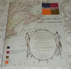 Maps and Atlases Friday 1st September 2006 Auction Catalogue