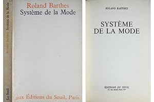 Image du vendeur pour Systme de la Mode. mis en vente par Hesperia Libros