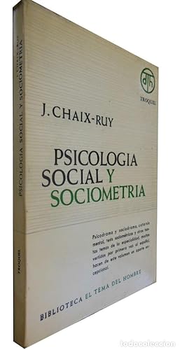 PSICOLOGIA SOCIAL Y SOCIOMETRIA