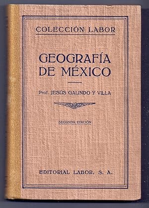Imagen del vendedor de GEOGRAFIA DE MEXICO a la venta por Libreria 7 Soles