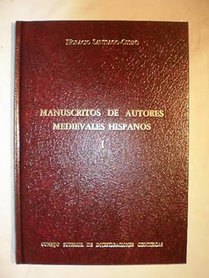 Manuscritos de autores medievales hispanos