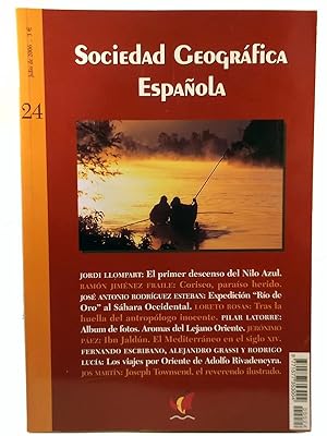 Sociedad Geográfica Española. Julio 2006