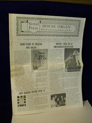 Seller image for Vestal Press House Organ No. 7, 1971 for sale by Gil's Book Loft