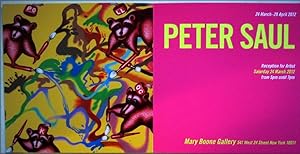 Seller image for New Paintings (exhibition announcement for Peter Saul) for sale by DR Fine Arts