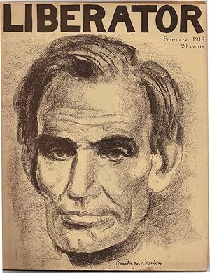 Imagen del vendedor de The Liberator Magazine / February, 1919 issue / Abraham Lincoln a la venta por Singularity Rare & Fine