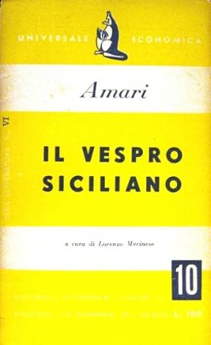 Immagine del venditore per Il vespro siciliano. venduto da Libreria La Fenice di Pietro Freggio