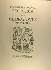 Georgica. - Les Georgiques. Texte latin et version française de l`Abbe Jacques Delille.