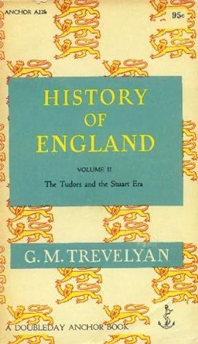 Image du vendeur pour History of England: Volume II (Two): The Tudors and the Stuart Era mis en vente par Paperback Recycler
