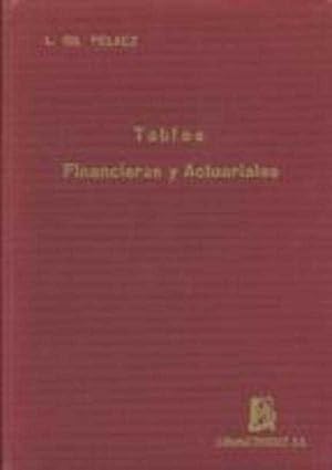 Seller image for TABLAS FINANCIERAS Y ACTURIALES for sale by ALZOFORA LIBROS