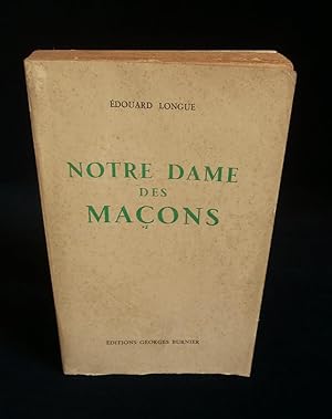 Seller image for NOTRE DAME DES MACONS ( La Vie du Roi Salomon ) . for sale by Librairie Franck LAUNAI