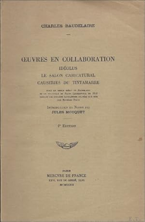 Image du vendeur pour OEUVRES EN COLLABORATION. mis en vente par BOOKSELLER  -  ERIK TONEN  BOOKS