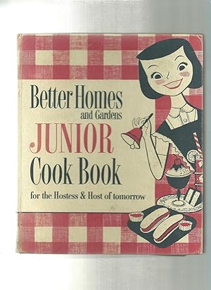 JUNIOR COOK BOOK for hostess and host of tomorrow