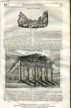 Imagen del vendedor de LE MAGASIN PITTORESQUE - Livraison n0016 - Ruines de Poestum. a la venta por Le-Livre