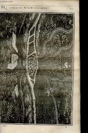 Image du vendeur pour LE MAGASIN PITTORESQUE - Livraison n0033 - Plan de Paris sous la domination romaine. mis en vente par Le-Livre