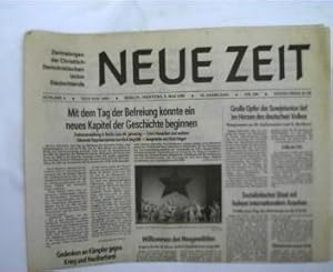 Neue Zeit, Nr. 108, Dienstag 9. Mai 1989, 45. Jahrgang, Zentralorgan der Christlich-Demokratische...