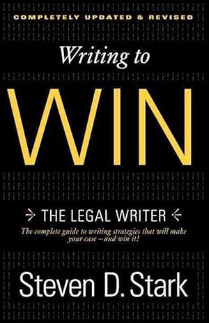 Seller image for Writing to Win: The Legal Writer (Paperback) for sale by Grand Eagle Retail