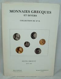 Monnaies Grecques et Divers Collection Du Dr B Hotel Drouot Juin 1980