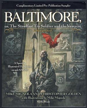 Bild des Verkufers fr Baltimore, or, The Steadfast Tin Soldier and the Vampire zum Verkauf von Parigi Books, Vintage and Rare