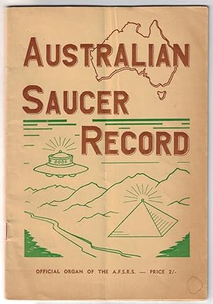 Australian Saucer Record [Australian Flying Saucer Research Society] - 1st Quarter1956 / UFO; Car...