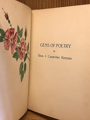 Imagen del vendedor de GEMS OF POETRY a la venta por BEACON BOOKS