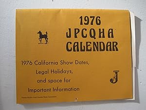 1976 JPCQHA Calendar. [horses]