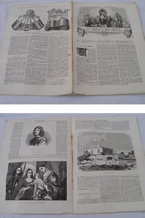 EL MUSEO UNIVERSAL. 3 febrero 1861. Núm.5, año V.