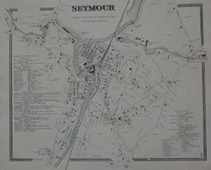 Village of Seymour, [Connecticut]. [Removed From the Beers Atlas of New Haven County, Connecticut]