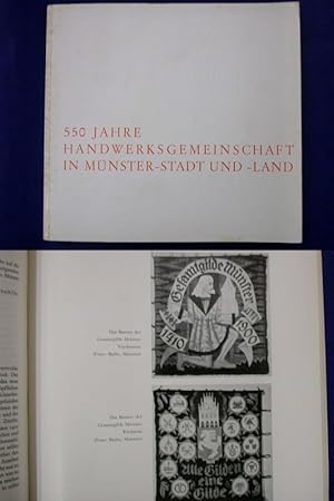 Seller image for 550 Jahre Handwerksgemeinschaft in Mnster-Stadt und -Land - 1410-1960 for sale by Buchantiquariat Uwe Sticht, Einzelunter.