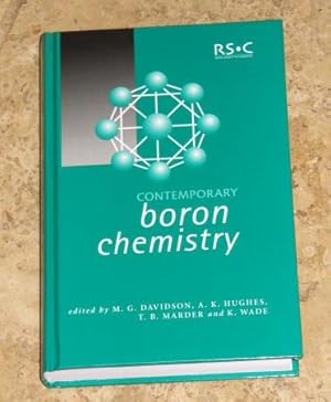 Imagen del vendedor de Contemporary Boron Chemistry a la venta por Makovski Books