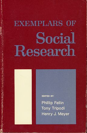 Seller image for Exemplars of Social Research. Second Printing. (First Printing 1969). for sale by Fundus-Online GbR Borkert Schwarz Zerfa